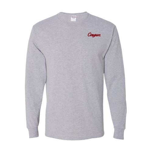 Picture of Dri-Power Long Sleeve T-Shirt - Athletic Heather