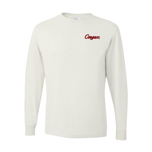 Picture of Dri-Power Long Sleeve T-Shirt - White