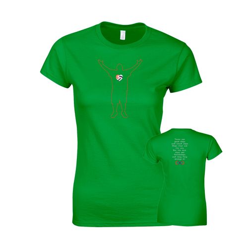 Picture of Women's Semi-Fitted Classic T-Shirt  - Irish Green