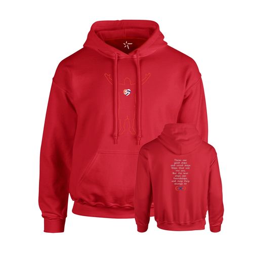 Picture of Fleece Hoodie - Red