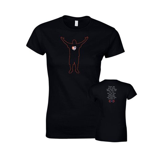 Picture of Women's Semi-Fitted Classic T-Shirt  - Black
