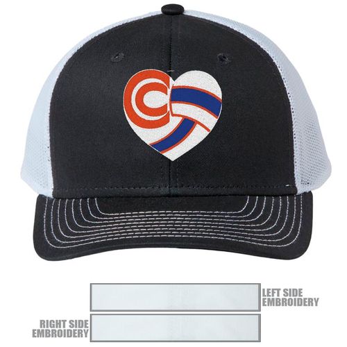 Picture of The Game Everyday Trucker Cap - Black/ White