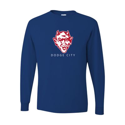 Picture of Youth Dri-Power Long Sleeve T-Shirt - Royal