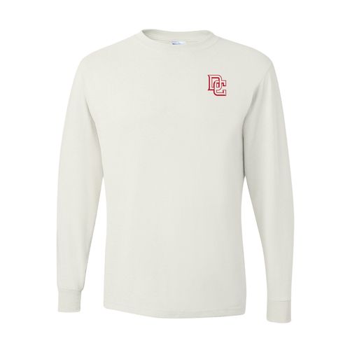 Picture of Youth Dri-Power Long Sleeve T-Shirt - White