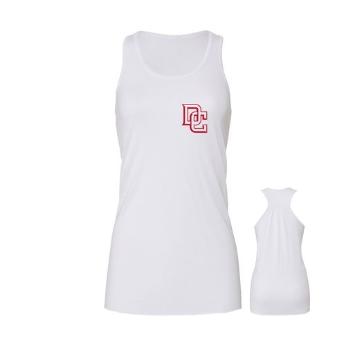 Picture of Women's Flowy Racerback Tank - white