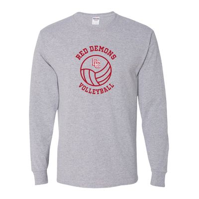 Picture of Youth Dri-Power Long Sleeve T-Shirt - Athletic Heather