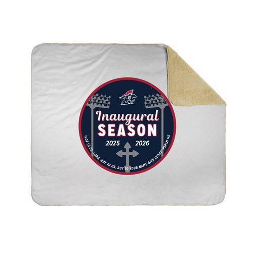 Picture of 50x60 Sherpa Lined Throw Blanket - white