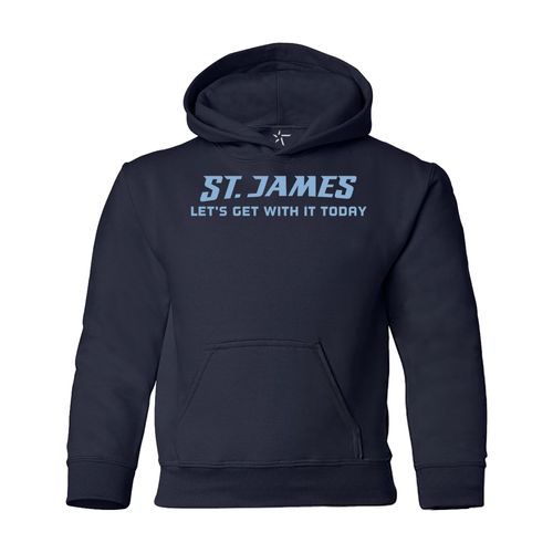 Picture of Heavy Blend Youth Hooded Sweatshirt - navy