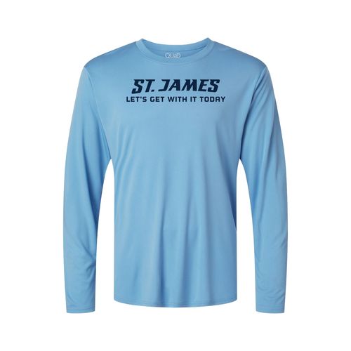 Picture of Performance Long Sleeve T-Shirt - Powder Blue