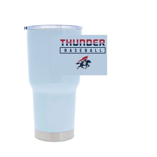 Picture of 30oz Stainless Steel Tumbler - white
