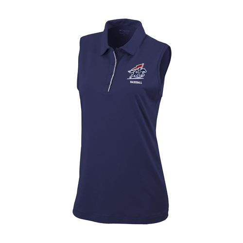 Picture of Women's Omni-Wick Tend the Ball Tank - collegiate navy-white
