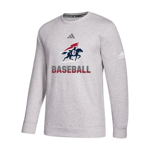 Picture of Men's Fleece Crew  - medium grey heather
