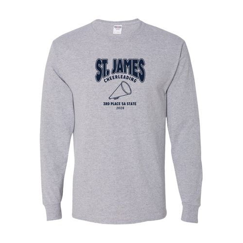 Picture of Youth Dri-Power Long Sleeve T-Shirt - Athletic Heather
