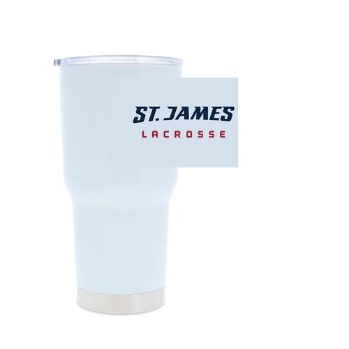 Picture of 30oz Stainless Steel Tumbler - white