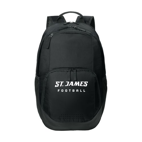Picture of Sport-Tek Rec Backpack - black white