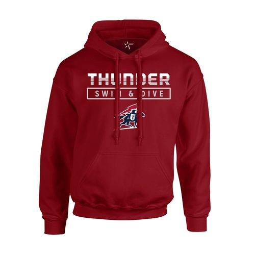 Picture of Fleece Hoodie - cardinal red
