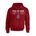 Picture of Fleece Hoodie - cardinal red