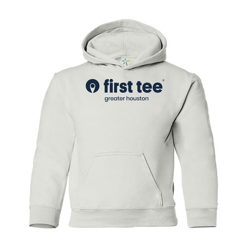 Picture of Heavy Blend Youth Hooded Sweatshirt - white