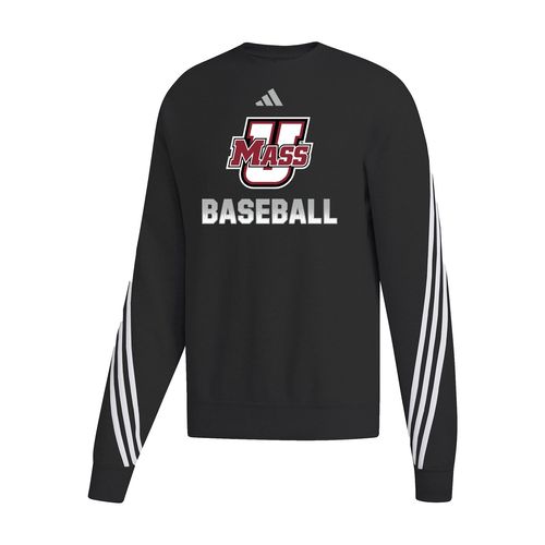 Picture of Women's Cropped 3-Stripe Crew  - black