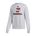 Picture of Women's Cropped 3-Stripe Crew  - black