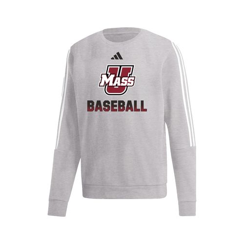 Picture of 3-Stripe Crew - medium grey heather
