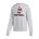 Picture of Women's Cropped 3-Stripe Crew  - black