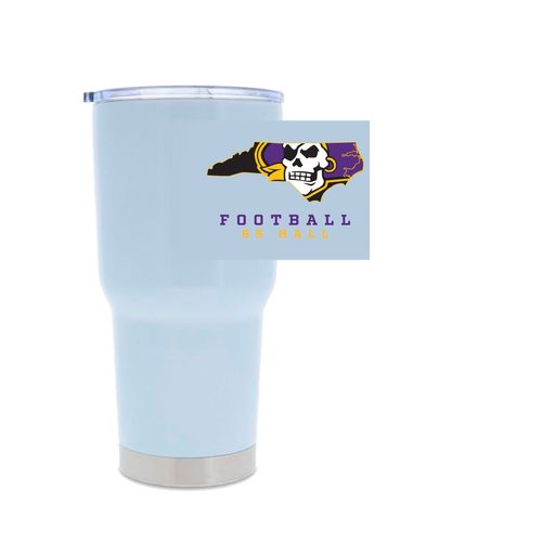 Picture of 30oz Stainless Steel Tumbler - white