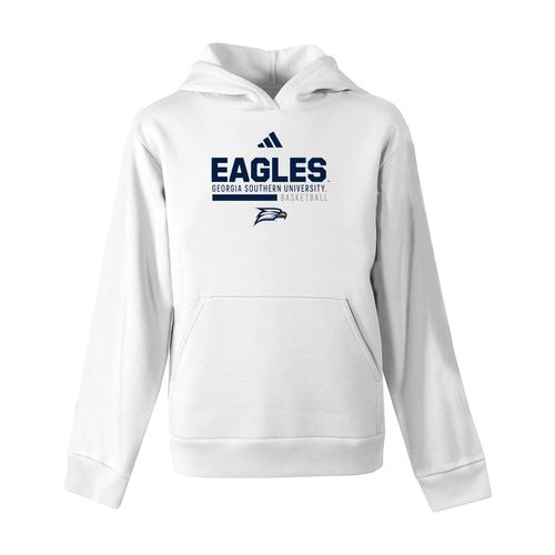 Picture of Eagles Basketball - adidas Youth Fleece Hood - White