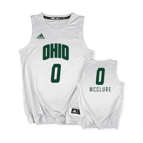 Picture of Adidas Replica Basketball Jersey - Ohio White