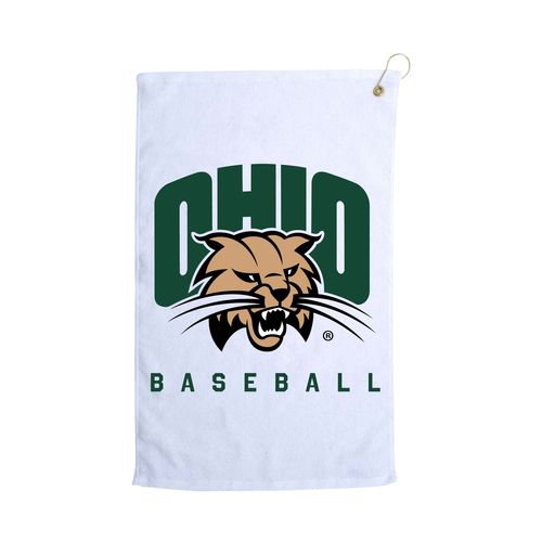 Picture of Terry Velour Golf Towel - white
