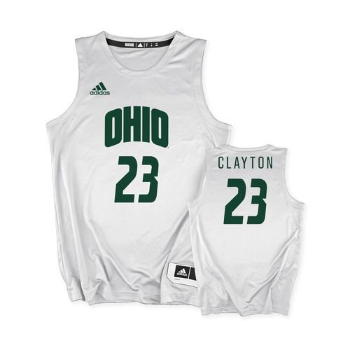 Picture of Adidas Replica Basketball Jersey - Ohio White