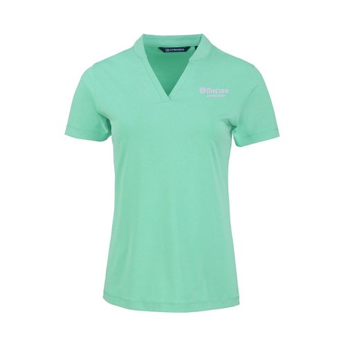 Picture of C&B Womens Forge Heathered Stretch Blade Top - Fresh Mint