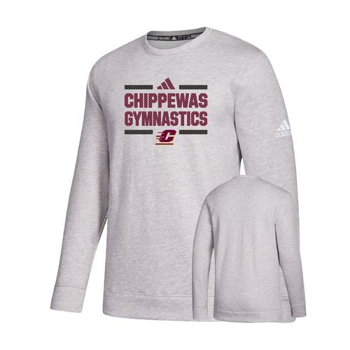 Picture of Men's Fleece Crew  - medium grey heather