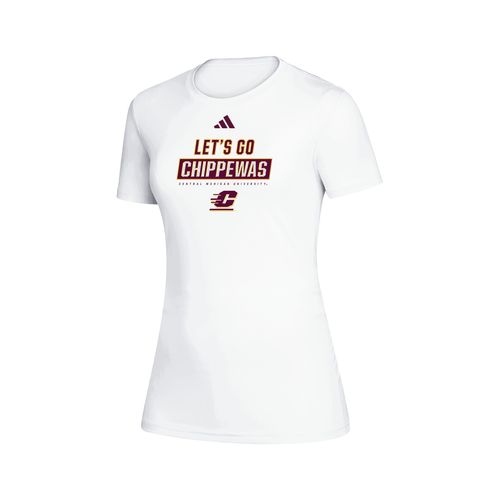 Picture of Football Postseason - Womens Creator Short Sleeve Tee - white