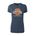Picture of Women's Fitted Triblend T-Shirt - navy heather