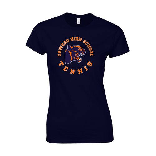 Picture of Women's Semi-Fitted Classic T-Shirt  - navy