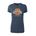 Picture of Women's Fitted Triblend T-Shirt - navy heather