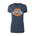 Picture of Women's Fitted Triblend T-Shirt - navy heather