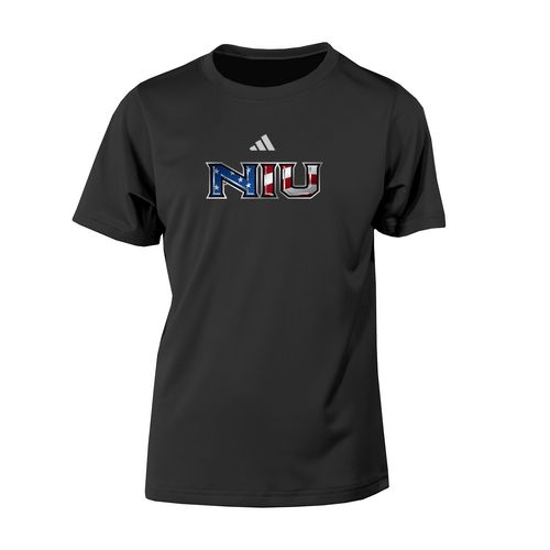 Picture of Military Appreciation - adidas Youth Short Sleeve Tee - Black