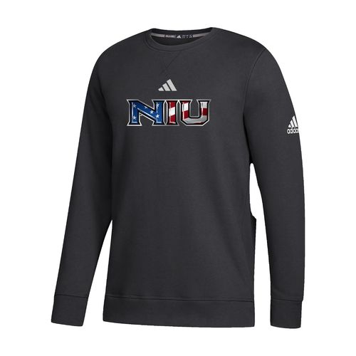 Picture of Military Appreciation - Men's Fleece Crew  - black