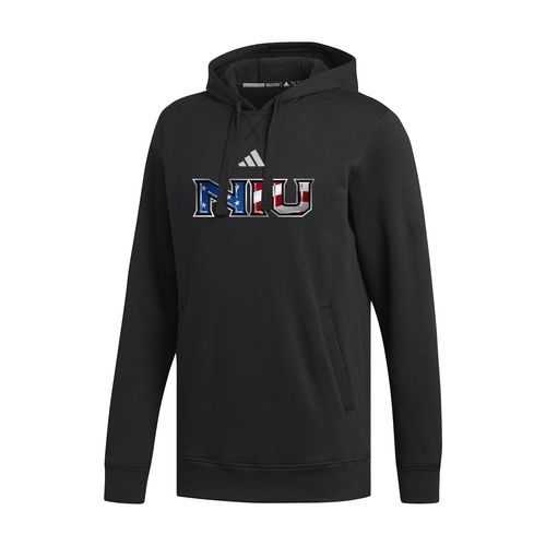 Picture of Military Appreciation - Men's Fleece Hood  - Black