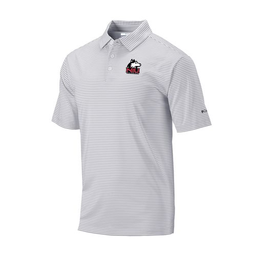 Picture of NIU Left Chest Print - Men's Omni-Wick Club Invite Polo - cool grey