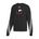 Picture of NIU Logo - Adidas - Women's Cropped 3-Stripe Crew  - black