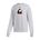 Picture of NIU Logo - Adidas - Women's Cropped 3-Stripe Crew  - black