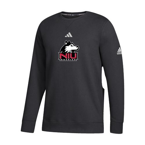 Picture of NIU Logo - Adidas - Men's Fleece Crew  - black