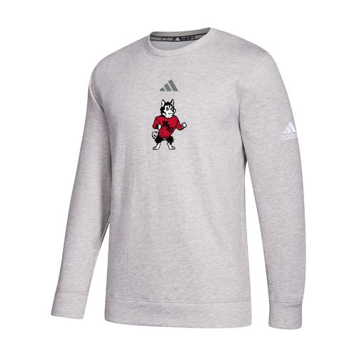 Picture of Men's Fleece Crew  - Medium Grey Heather