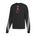 Picture of Women's Cropped 3-Stripe Crew  - Black