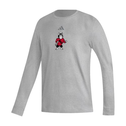Picture of Men's Fresh Long Sleeve Tee  - Medium Grey Heather