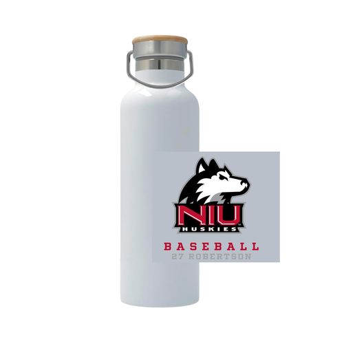 Picture of 25oz Stainless Steel Thermos - white