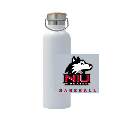 Picture of 25oz Stainless Steel Thermos - White